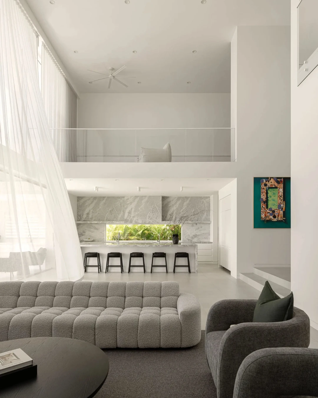 Interior wall lining detail