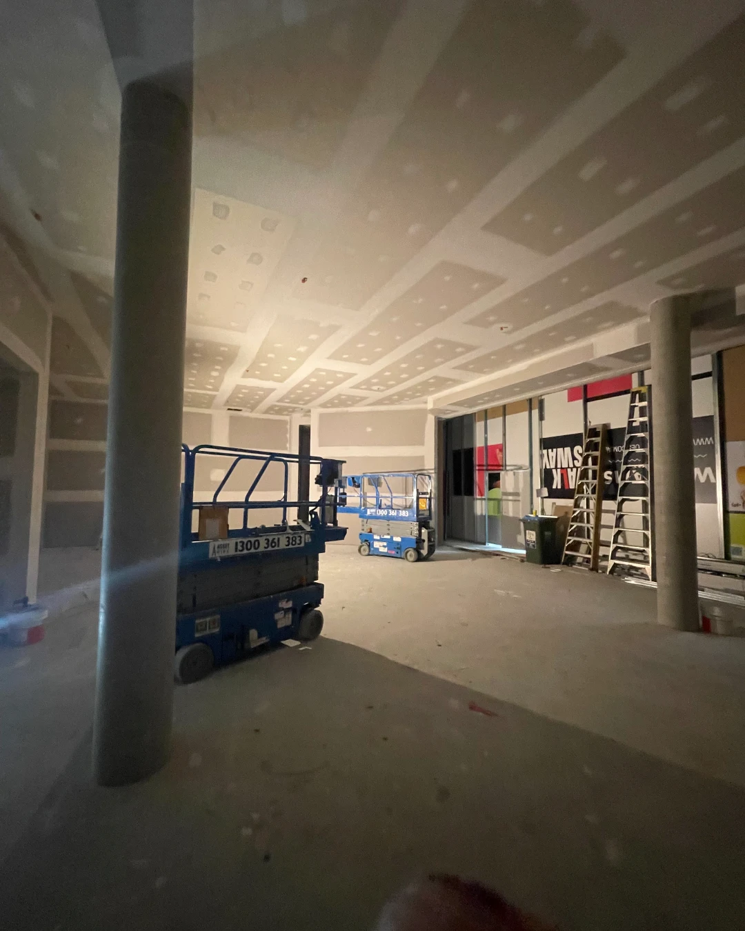Commercial Plastering workmanship image