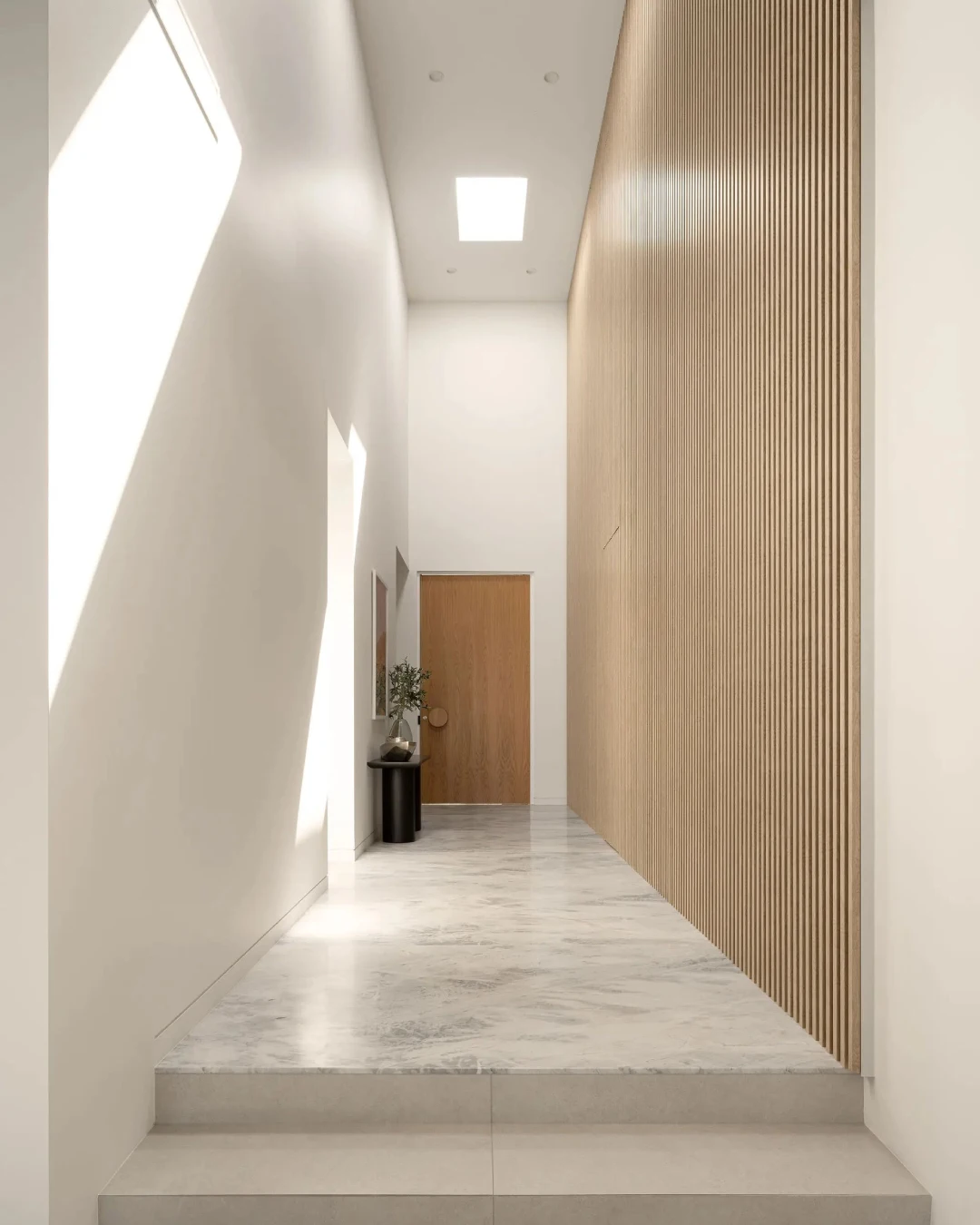 Commercial plastering finish